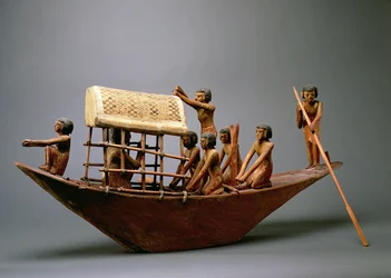 Grabmodell eines Schiffes, ca. 2000 v. Chr.